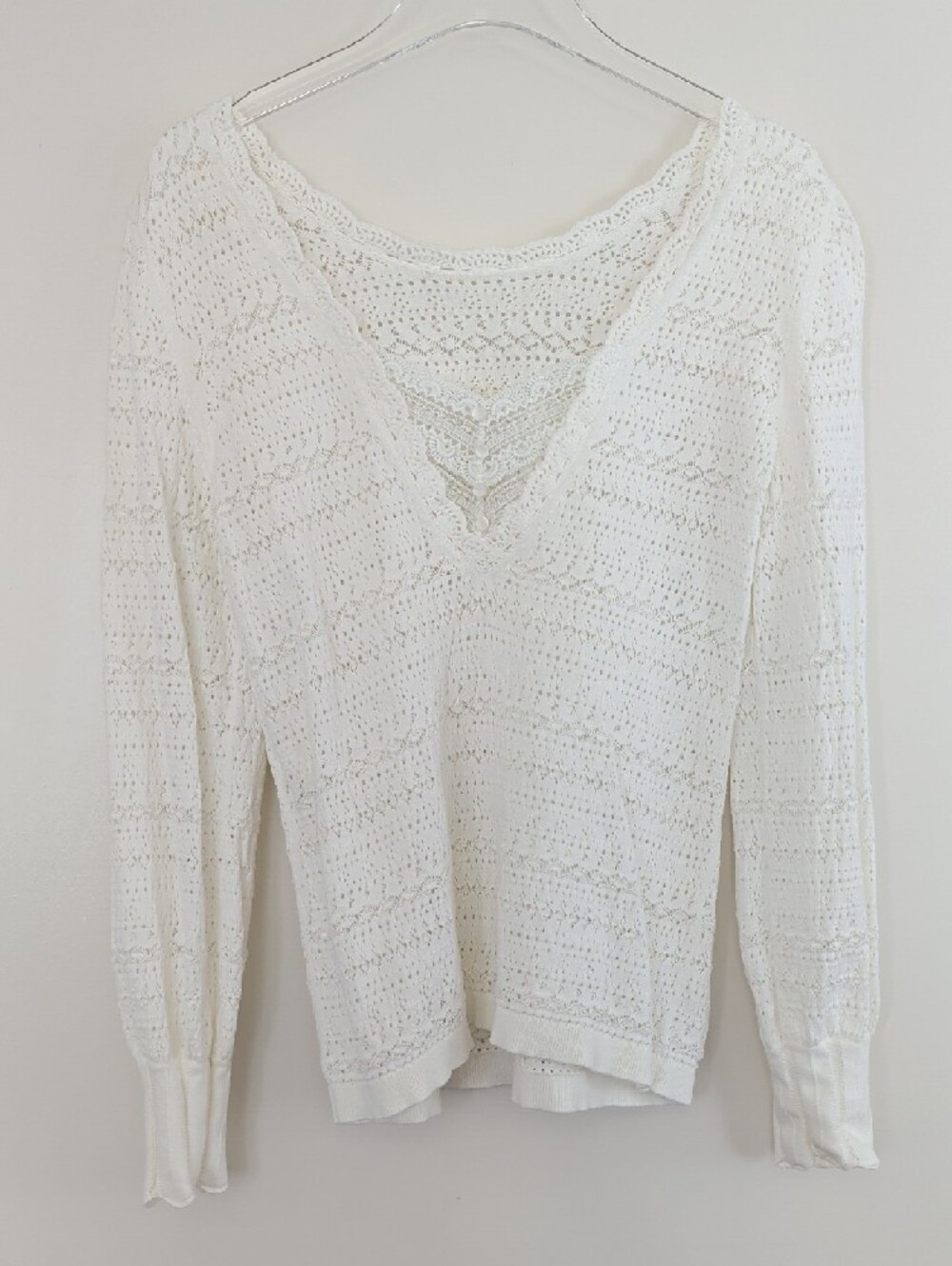 Sezane Brandy Jumper in Ecru Size XL - Picture 7 of 13